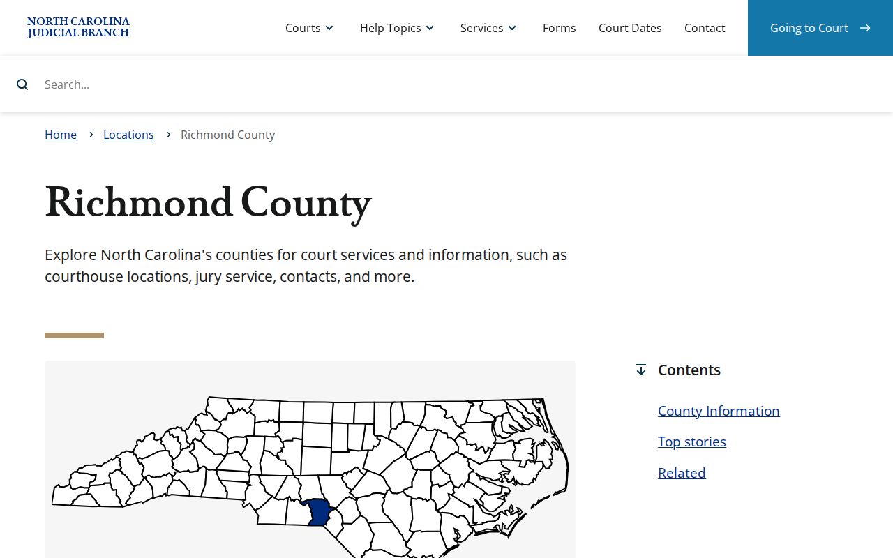 Dobbins Heights court records Richmond County court location