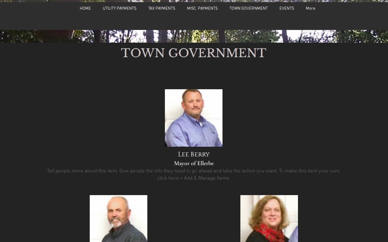 Ellerbe court records town history source showing 1911 incorporation context