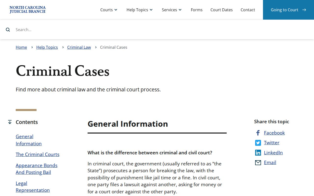 Hamlet court records public-computer and clerk access for criminal cases